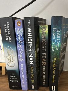Assorted Fiction Books - Passenger, Eternity & Mor
