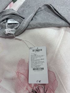 Gray Long Sleeve Top