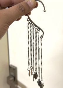 Dangling Chain Ear Cuff