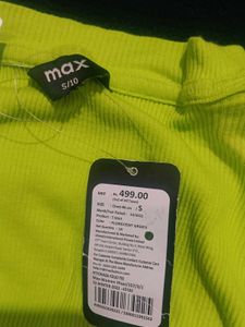 Neon Green Sweater