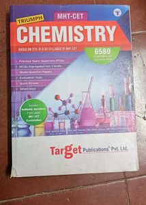 MHT-CET Chemistry Book