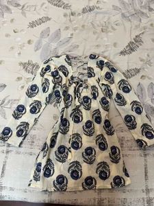 Floral Print short kurti