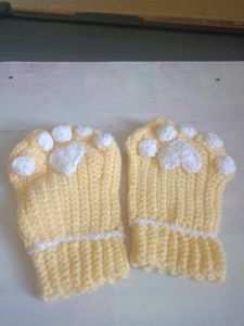 Crochet Woolen Hand Gloves 🥰