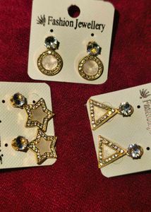 Fashion Jewelry Earrings Combo