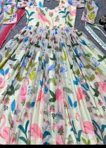 Ethnic Gown With Duptta