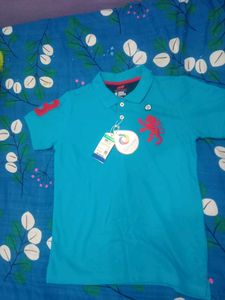Mascot Polo Tee Blue