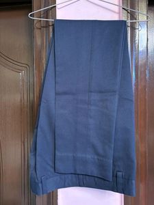Navy Blue Formal Coat With 2 Pants Set