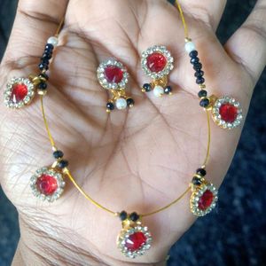 Red Jewel Necklace