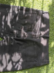 Charcoal Black Denim Jeans