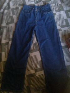 Wide Leg Denim Jeans