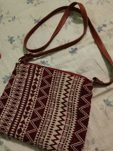 Patterned Crossbody Bag