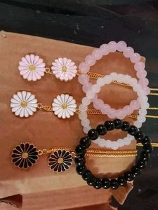 Pack Of 6 Bracelet And Pendant Combo