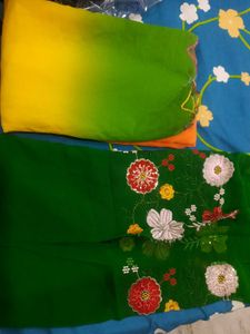Colorful saree