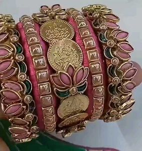 Handmade Designer 5 Bangles Set