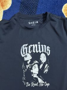 Graphic Print Crop Top