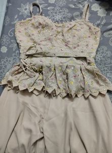 3 Piece Wedding Party Wear Dress