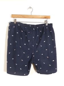 Navy Blue Printed Short ( Men&#39;s )