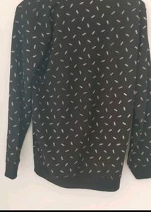 Patterned Long Sleeve Top