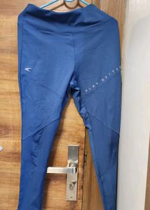 Blue Active Leggings