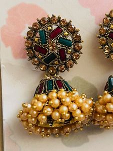 Woman, Oxside Earrings, Traditional jewellery