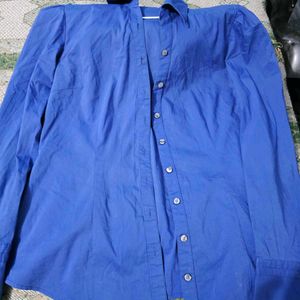 Blue Button-Down Shirt