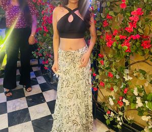 Chic Black Halter Crop Top