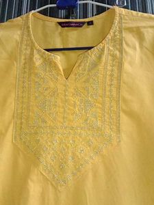 Gold Colour Kurti🌼