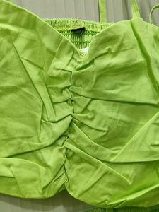 Lime Green Two-Piece Set