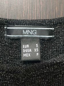 Mango Black/Glittery Top