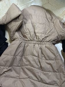 Beige Puffer Jacket