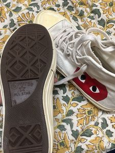 CDG Converse High Tops