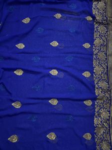 Elegant Blue Saree