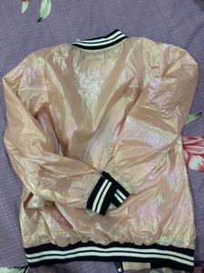 Holographic Bomber Jacket