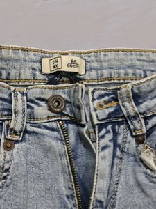 Ripped Light Wash Jeans