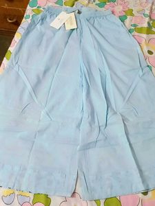 House Of Pataudi Light Blue Palazoo