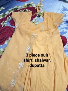 Orange Shalwar Kameez Suit