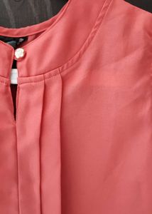 Sleeveless Pink Top