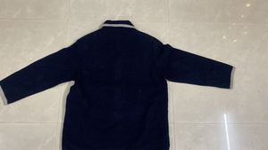 Navy Blue Korean Blazer