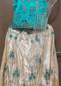 Sea Green Ghagra Choli