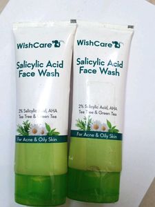 WishCare Salicylic Acid Face Wash Pack Of 2