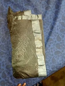 Leaf Print Gray Sare Soft