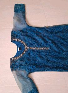 (Size~XL)Blue kurta set🌻