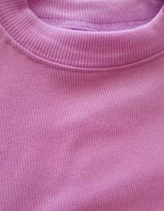 Redamancii Causal Regular Solid Woman Purple Top