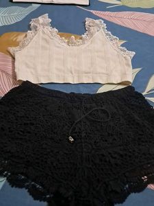 Combo  Of Top N Short Imported Fabric