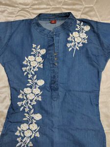 🎀Denim kurti