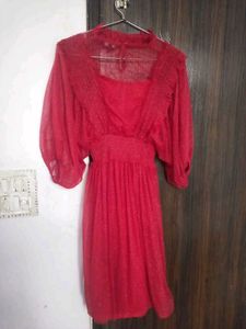 Pink Glitter Party Dress