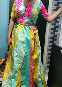 Colorful Lehenga Choli Set