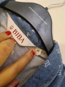 Gorgeous Blue Biba Kurta
