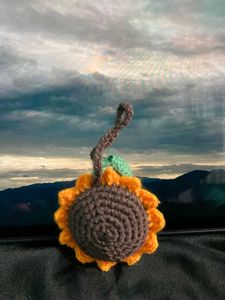 Sunflower Keychain