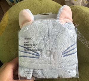 Kitten Soft Hair Drying Cap